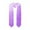 Purple, variant on Graduation Season Ribbon Scarf Solid Color Belt For High School College Black,One Size