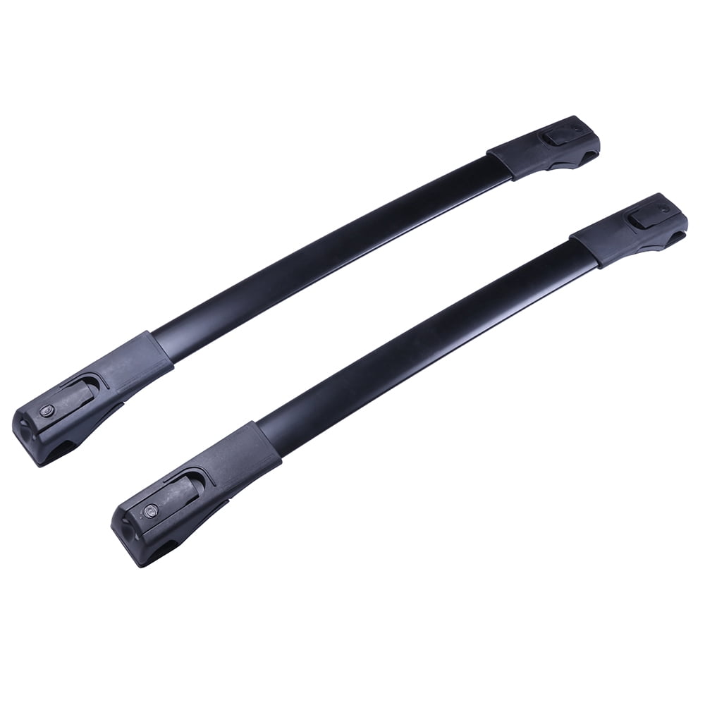 ECCPP For 2013 2014 2015 2016 2017 2018 Toyota Rav4 Adjustable Black Front Rear Roof Top Rack Cross Bar