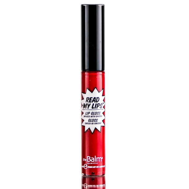 Brillo Labial theBalm Read My Lips ¡Hubba Hubba! Altamente Pigmentado