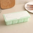 thumbnail image 2 of 4-grid Plastic Durable Spice Container, Seasoning Box, Kitchen Accessory For Salt, Pepper, Chili Powder Home Restaurant, 2 of 2