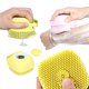 thumbnail image 2 of Cepillo de baño de silicona de 3 uds, cepillo de masaje suave para perros y gatos, cepillo de burbujas para masaje de mascotas JAMW  Sencillez, 2 of 5