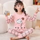 thumbnail image 3 of Pijamas térmicos para niños y niñas, ropa interior de invierno, conjuntos de pijamas cálidos para niños de 2, 4, 5, 6, 8, 10, 12 y 13 años, 3 of 5