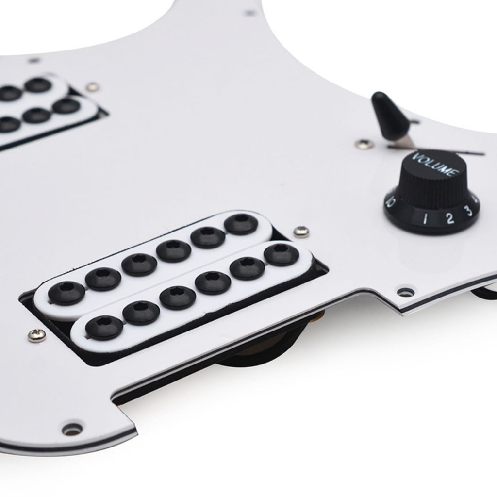 Electric Guitar Pickguard Assembly Scratch Plate Guitar Accessory Guitar Back Plate Scratchplate Suitable for Guitar