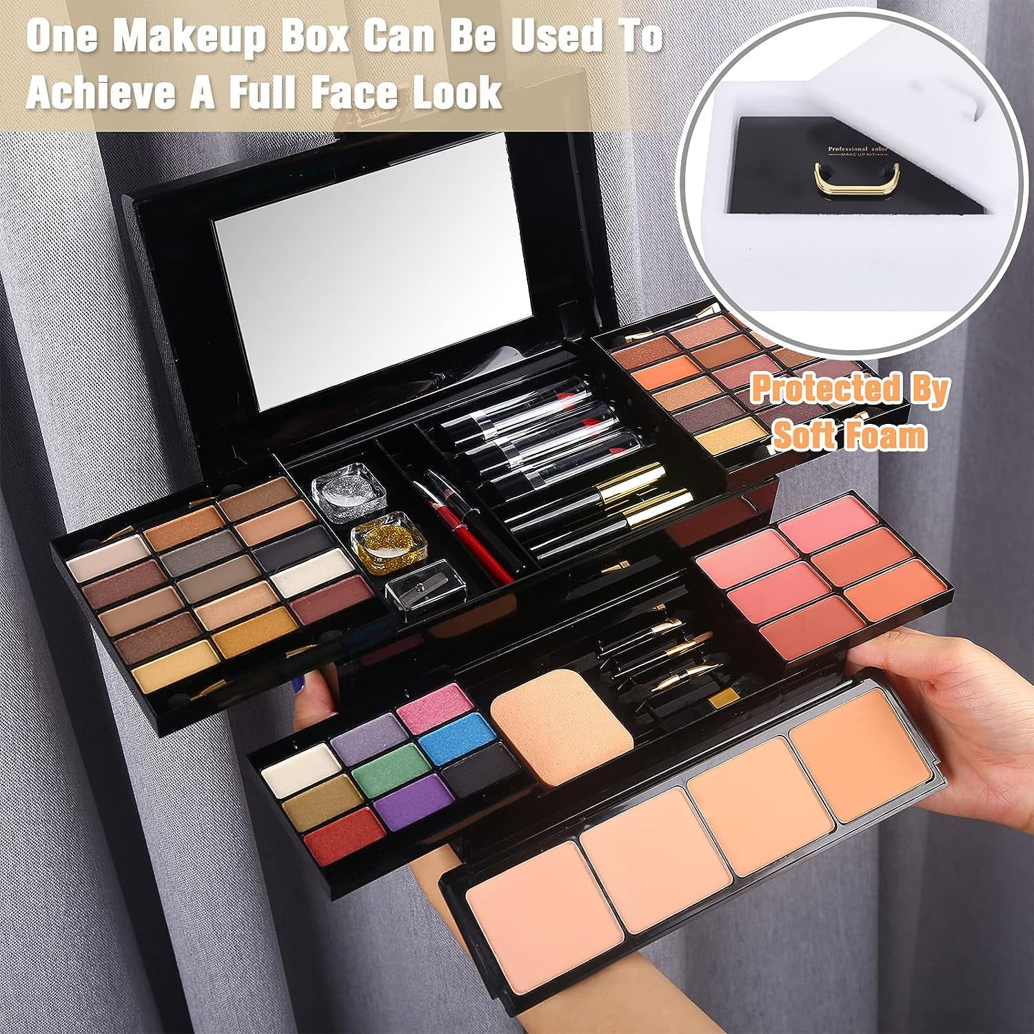 38 Colors Professional Makeup Kit for Women Full Kit All In One Makeup Set  for Women