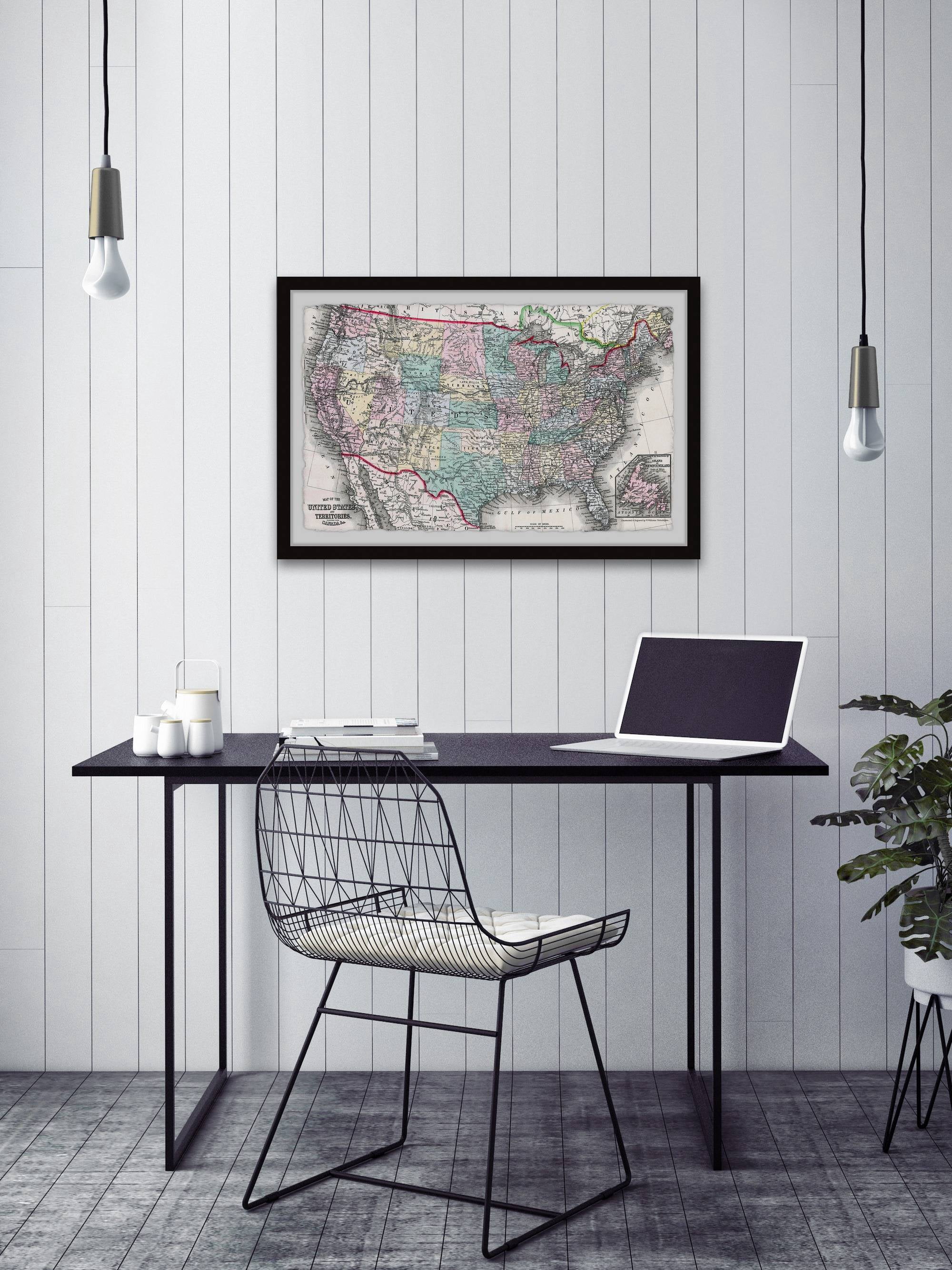 Marmont Hill Colorful City Framed Wall Art, 20" x 30"