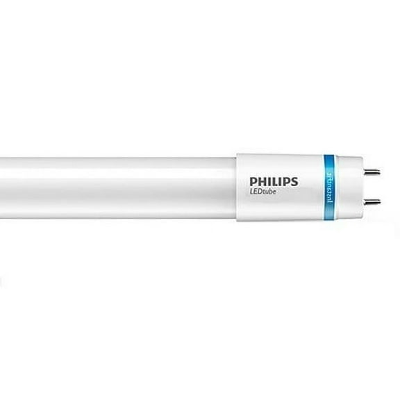Philips 456574 17 Watt LED 48 Inch T8 5000K 120V-277V - 347V 80 CRI Medium Bipin (G13) Base Instantfit - Glass Bulb (17T8/48-5000 IFG 10/1)