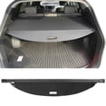 thumbnail image 2 of Ikon Motorsports Compatible with 15-17 Hyundai Santa Fe 15-18 Santa Fe Sport Tonneau Cargo Shade Cover Black-Vinly+Aluminum Rod, 2 of 7