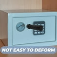 thumbnail image 4 of SKISUNO Handles Safe Door Handle Heavy Duty Safe Black Foldable 1Pack, 4 of 8