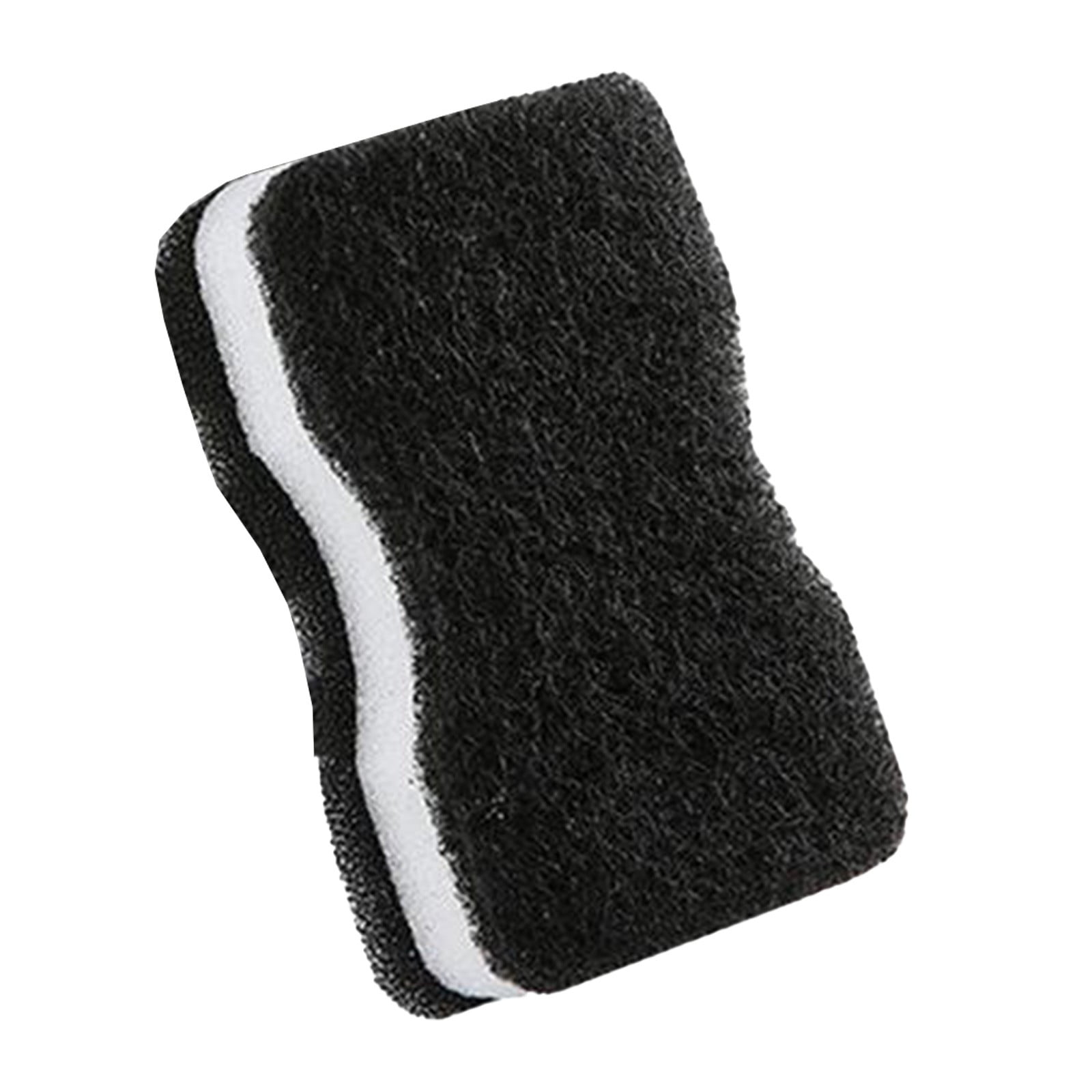 Black Kitchen Sponge for Cleaning Cookware and Gas Stove Top - 5pc - Merae