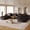 Black, variant on Pinmoco 149" U-Shaped Sectional Sofa Modern Modular Cloud Couch with Deep Seating Upholstered Sofa for Living Room Bedroom, No Assembly Required, Off White