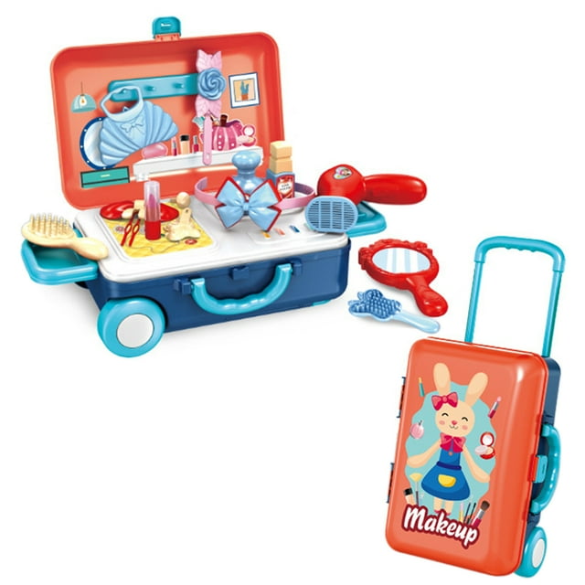 Children Suitcase Playset Simulated Pretend Play Cosmetic Toy Kids Toy Tool Set