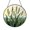 Acrylic 3.5 Inch, variant on Farm Field Wheat Glass Suncatcher Round Window Hanging, Warm Rural Style Home Accent