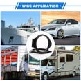 thumbnail image 7 of Unique Bargains Speaker Spacer Ring Tweeter Speaker Spacer Adator for GMC Yukon 2007-2019 for 6.5'' ABS 2 Pcs, 7 of 7