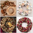 thumbnail image 6 of 3.8 Inch Foam Wreath Forms Round Craft Rings for DIY Art Crafts Pack of 3, 6 of 6