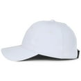 thumbnail image 4 of Outdoor Cap Ponytail Baseball Cap – Low Profile Unstructured Performance Hat, Adjustable Hook-and-Loop, One Size, White, 4 of 7