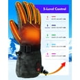 thumbnail image 4 of Guantes térmicos Maliansun, 7,4 V, 6400 mAh, recargables para invierno, 4 of 8