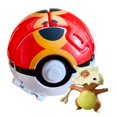 thumbnail image 1 of TOMY-figura de acción Original de Pokémon, Bola de elfo, Pikachu, Pokeball, monstruo de bolsillo, juguete variante, modelo de Anime de dibujos animados para niños, regalos de navidad, 1 of 4