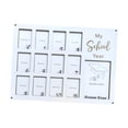 thumbnail image 2 of yotijay Educational Photo Frame for School Years to 12 with 13 Slots 15.7x11.8inch White, 2 of 9