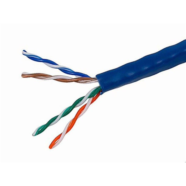 Cable Ethernet a granel Monoprice Cat5e 350 Mhz UTP 250 pies azul