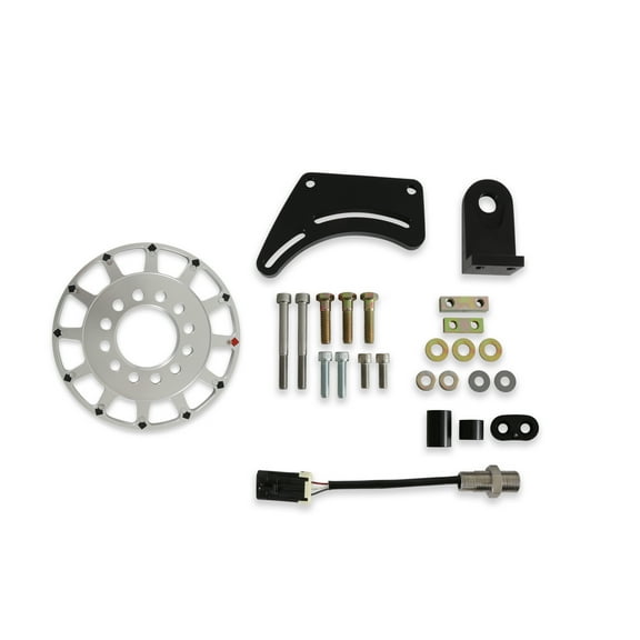 Holley EFI 556-173 EFI Crank Reluctor Kit - 7 Inch Wheel - Coyote Hall Effect