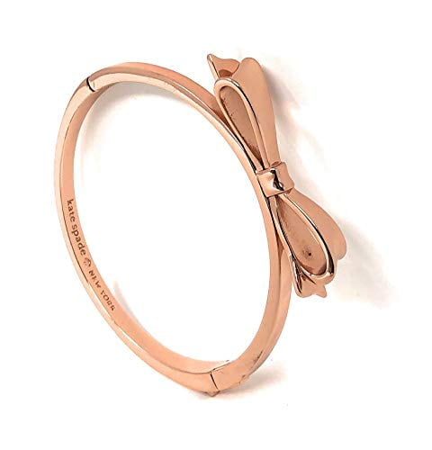 Kate Spade Skinny Mini Bow Bangle Bracelet - Gold in Metallic | Lyst
