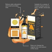 GWAAMB Beeswax Spray, Natural Beeswax Spray Furniture Polish, The Original Micro Molecularized Beewax Care Restorer for Living Rooms,Kitchens,Wood Furniture Floors,120ML/4 OZ