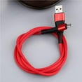 thumbnail image 3 of Cable De Datos De 1 M, Cable De Carga Tejido De Sirena, Cable Trenzado De Nailon Largo Micro Usb Para Teléfono Android Methold EL011904-00, 3 of 6