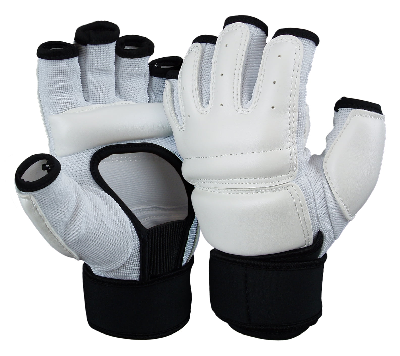 Details about   1 Pair Taekwondo Gloves General Hand Protector Boxing Gloves Practice Device 