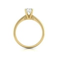 thumbnail image 4 of 1 Carat Lab Grown 4 Prong Solitaire Round Cut Solitaire Diamond Engagement Ring For Women in 14K Yellow Gold- E-F Color, VS1-VS2 Clarity (Ring Size: 6), 4 of 4
