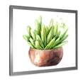 thumbnail image 2 of Designart 'Succulent Flower In Terracotta Clypot I' Traditional Framed Art Print, 2 of 4