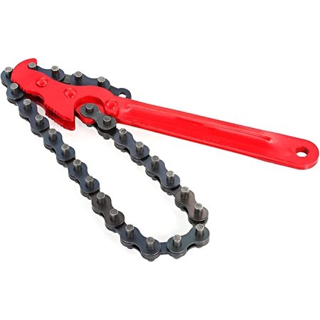 

8 Oil Filter Wrench With Adjustable Chain Universal For Car Repair