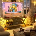 thumbnail image 2 of TV Stand for 55''/65'' TV - LED TV Stands with Power Outlets for Living Room, TV Entertainment Center with Storage, Modern Gaming TV Stand with Drawers for Bedroom, Entertainment Stand 55 Inch, Gray, 2 of 8