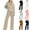 Black, variant on Womens 2 Piece Outfits, Pullover Loose Stand Collar Fall Winter Oversize Sport Gym Vacation Travel Casual Comfortable Lounge Sweatshirt with Wide Leg Pants Sweatsuit Sets with Thumb Hole