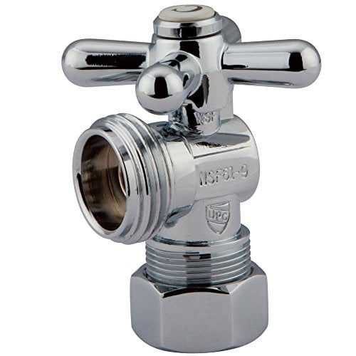Kingston Brass Vintage Angle Stop with 5/8" OD Compression x 3/4" Hose Thread