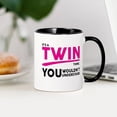 thumbnail image 3 of CafePress - Its A Twin Thing, You Wouldnt Understand Mugs - 11 oz Ceramic Mug - Novelty Coffee Tea Cup, 3 of 4
