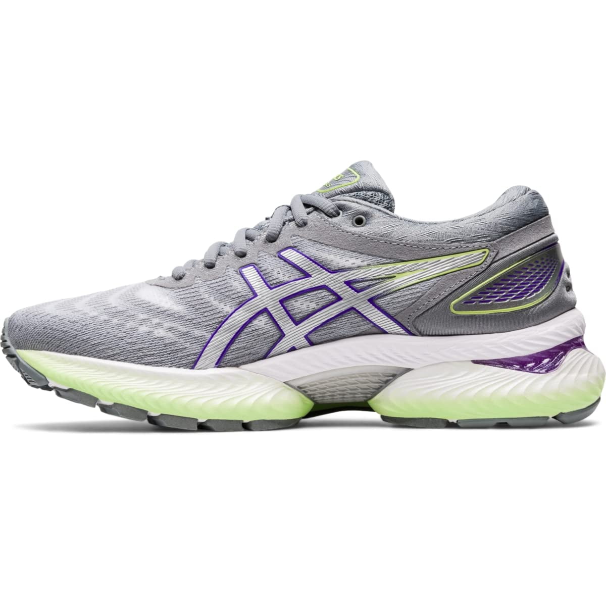 Asics Women s GEL NIMBUS 22 White Pure Silver