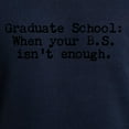 thumbnail image 3 of CafePress - Graduate School BS Sweatshirt - Classic Crew Neck Sweatshirt, 3 of 4