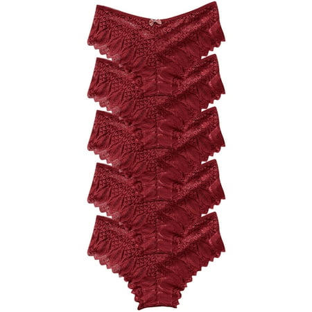 Pzocapte Panty Thong Panties for Women Crochet Lace Lace Up Panty Sexy Hollow Out Underwear FruIt of Loom Womens Underwear Woman Underwear Thong Cotton Bikini Panties for Women Underwear Women Pack