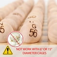 thumbnail image 6 of GSE Games & Sports Expert Bingo Balls, 7/8" Solid Wooden Replacement Bingo Game Balls for 9" Diameter Bingo Cage, Bingo Game Nights, Parties, Prize Raffles, 6 of 6