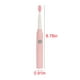 thumbnail image 4 of RKSTN Electric toothbrush Toothbrush Low Noise Portable Smart Timer Toothbrush IPX7 Water Toothbrush Vibration, 4 of 8