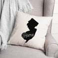 thumbnail image 3 of Creative Products New Jersey Home 18x18 Spun Poly Pillow, 3 of 3