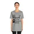 thumbnail image 2 of Women's Dog Rescue Shirt Who Rescued Who T-Shirt  Dog Rescue Gift, 2 of 6
