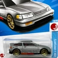 thumbnail image 2 of Hot Wheels HW J-Imports 88 Honda CR-X Play Vehicle, 4+ Yrs, Silver, 2 of 2