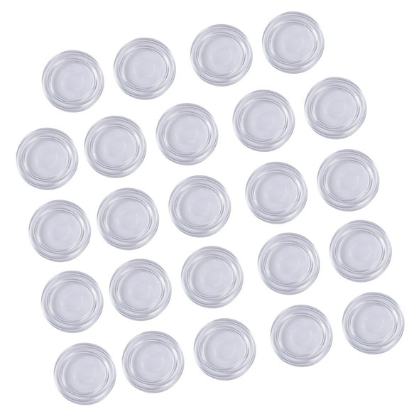 20pcs Clear not Slip Pads Glass Table Pads Coffee Table Protector for Glass Table Providing Best Cushioning & Safety