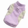 thumbnail image 3 of Classic Fleece Sweatshirt for Small Dogs and Cats, Pullover Jumper - Purple, L, 3 of 8
