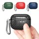thumbnail image 1 of Twowood auricular Funda protectora a prueba de golpes de fibra de carbono para Airpods Pro Auricular compatible con Bluetooth, 1 of 7
