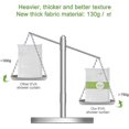 thumbnail image 5 of Mildew Proof Shower Curtain 180*180cm Semi Transparent Bath Curtain 0.18mm Thickened EVA Waterproof Washable 3D Shower Curtain, 5 of 5