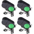 thumbnail image 1 of 4 Pack, Fish Alarm Bite Indicator Sound Fishing Alarm Waterproof Battery Powered Clip On Fishing Rod Night Fishing Supplies, 1 of 5