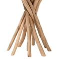 thumbnail image 2 of bali & pari Liberte Natural Teak Wood End Table, 2 of 6