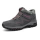 thumbnail image 2 of Zapatos casuales de invierno Forro de felpa Zapatillas de deporte de talla grande para hombres y mujeres (gris oscuro 36) Ehuebsd Para estrenar, 2 of 9